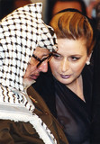 Yasser & Suha Arafat, Church of Nativity, Bethlehem, 1999
